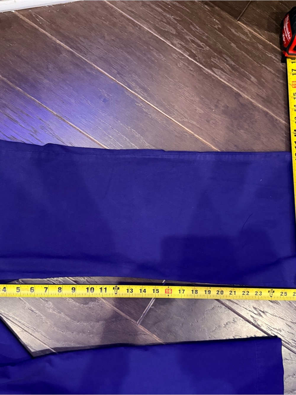 J.Crew Cobalt Blue Wide Leg Crop Utility Pants Size 30 High Rise Patch Pocket - Picture 12 of 14
